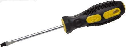 Отвертка STAYER &quot;STANDARD&quot; с двухкомпонентной рукояткой, хромованадиевая сталь, SL 5,0х100мм 25075-05-10 купить в Когалыме