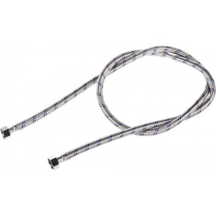 Подводка гибкая STAYER для воды, оплетка из нержавеющей стали, г/г 1/2&quot; - 1,5м 51015-G/G-150 купить в Когалыме
