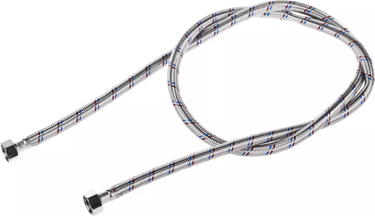Подводка гибкая STAYER для воды, оплетка из нержавеющей стали, г/г 1/2" - 1,5м 51015-G/G-150 купить в Когалыме