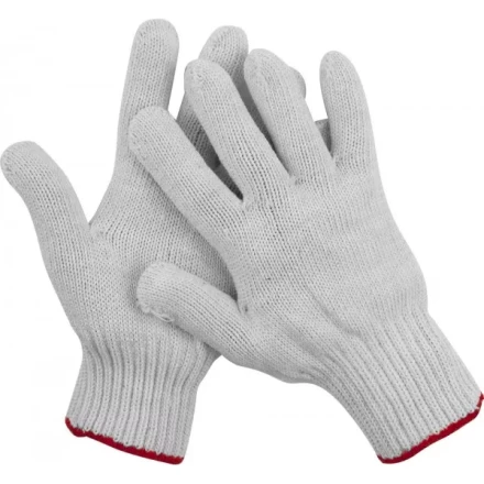 Перчатки ЗУБР "МAСTEP" трикотажные, 7 класс, х/б, S-M 11455-S купить в Когалыме