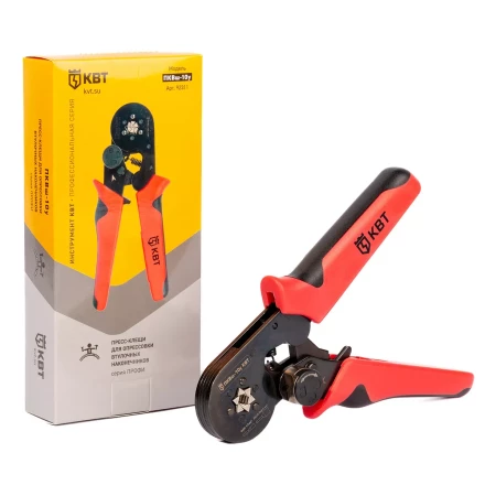Пресс-клещи КВТ ПКВш-10у для опрессовки втулочных наконечников до 10 мм (92311) купить в Когалыме
