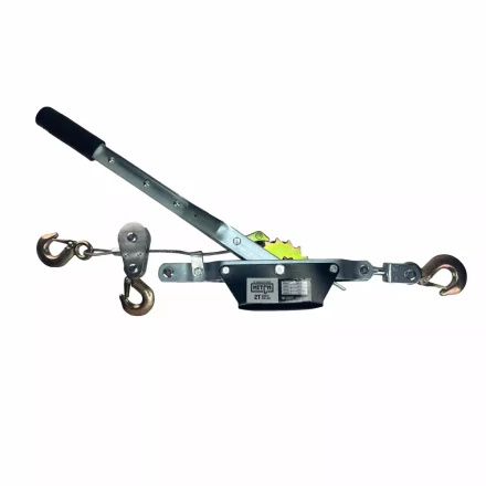 Лебедка рычажная гаражная HITCH CP 4002 4000 кг канат 3 м двойной храповый механизм (SZ073186) купить в Когалыме