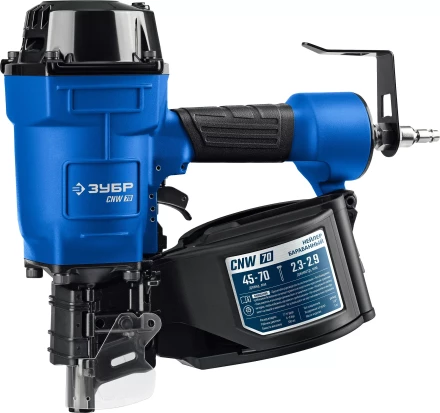 ЗУБР CNW-70, пневматический нейлер для барабанных гвоздей ЗУБР CNW (45-70 мм), Профессионал (31912) купить в Когалыме