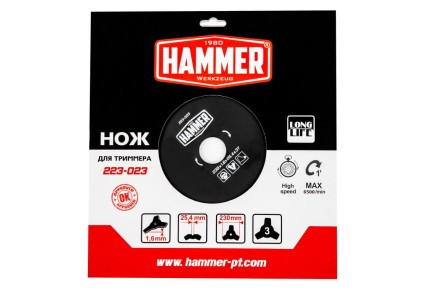 Нож для триммера HAMMER 223-023 купить в Когалыме