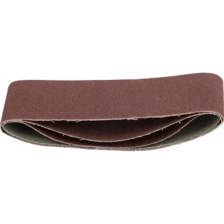 Лента STAYER "MASTER" шлифовальная универсальная бесконечная на тканевой основе, для ЛШМ, P60, 75х457мм, 3шт 35441-060 купить в Когалыме