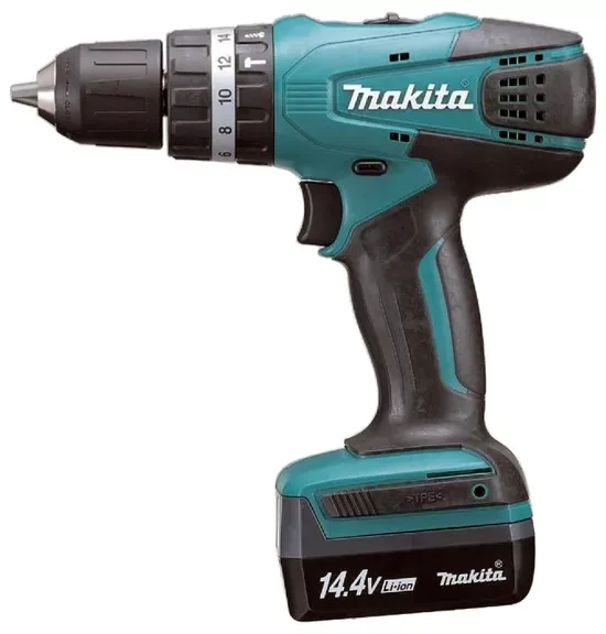 Аккумуляторная дрель-шуруповерт Makita HР347DWE купить в Когалыме