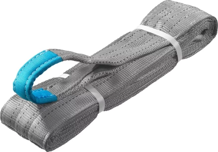 ЗУБР СТП-4/4, серый, г/п 4 т, длина 4 м, текстильный петлевой строп (43554-4-4) купить в Когалыме