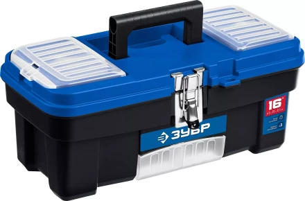 ЗУБР ДЕСНА-16, 414 x 212 x 175 мм, (16), Пластиковый ящик для инструментов (38181-16) купить в Когалыме