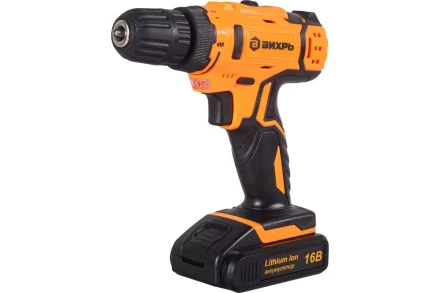 Дрель-шуруповерт Вихрь ДА-16Л-2К (2,0 А/ч) 72/14/32 купить в Когалыме