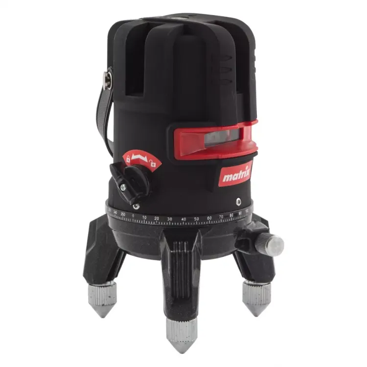 Лазерный уровень ML 05 Red, 20 м, 635 нм, резьба 5/8" Matrix 35066 купить в Когалыме