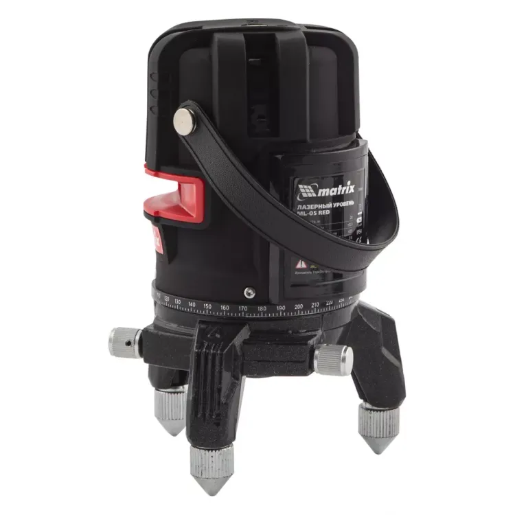 Лазерный уровень ML 05 Red, 20 м, 635 нм, резьба 5/8" Matrix 35066 купить в Когалыме