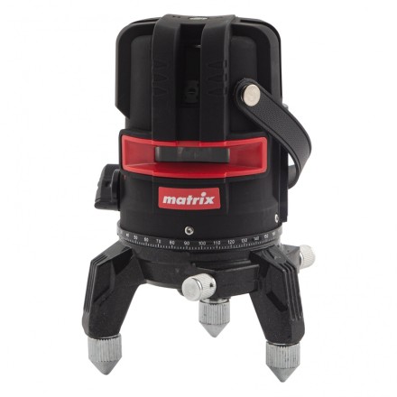 Лазерный уровень ML 05 Red, 20 м, 635 нм, резьба 5/8&quot; Matrix 35066 купить в Когалыме
