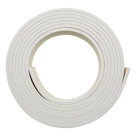 Уплотнитель резиновый, 12 м, профиль "E", белый Сибртех 88911 купить в Когалыме