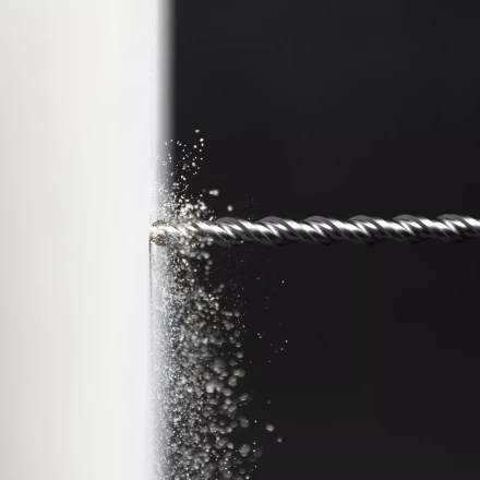 Бур по бетону Denzel, 10 x 600 мм, двойная спираль, три пылеотводящие кромки, 705022 купить в Когалыме