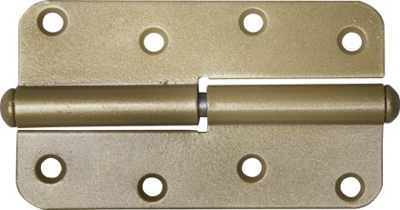 Петля накладная стальная &quot;ПН-110&quot;, цвет бронзовый металлик, правая, 110мм 37655-110R купить в Когалыме