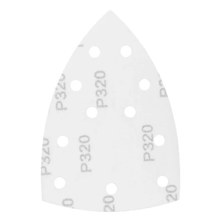 Треугольник абразивный на ворc. подложке под "липучку", перф., P 320, 150х150х100 мм, 5 шт. Denzel 738677 купить в Когалыме