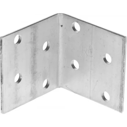 Крепежный угол ЗУБР "МАСТЕР" равносторонний, 40х60х60мм, 1шт 310206-040-060 купить в Когалыме