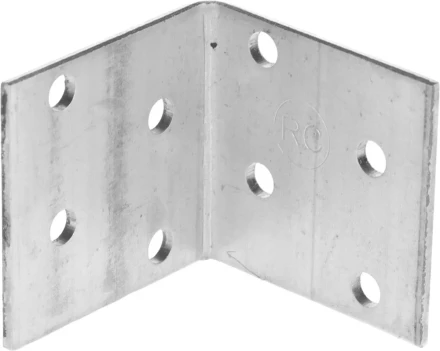Крепежный угол ЗУБР "МАСТЕР" равносторонний, 40х60х60мм, 1шт 310206-040-060 купить в Когалыме