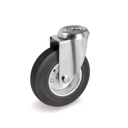 Колесо поворотное SCh 55 125 мм резина под болт РФ 1048347 купить в Когалыме