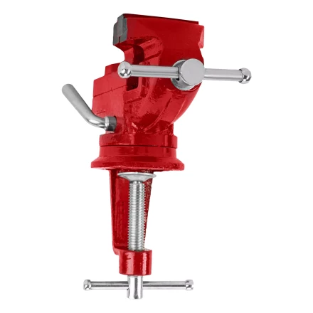 Тиски слесарные MTX 50 мм настольные поворотные c наковальней 18675 купить в Когалыме