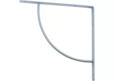 Кронштейн арочный выгнутый 250х250х20 мм серебряный СИБРТЕХ 94059 купить в Когалыме