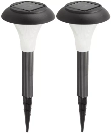 Светильник СВЕТОЗАР с пластмассовым корпусом, 1 светодиод, белый свет, 1 Ni-Cd аккум. по 600мАч, 115x305мм, 2шт SV-57901-2 купить в Когалыме