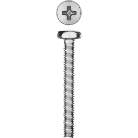 Винт DIN 7985 M4x30мм, 10шт, кл. пр. 4.8, оцинкованный, ЗУБР 303156-04-030 купить в Когалыме