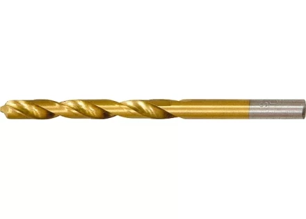 Сверло по металлу 5,5 мм HSS нитридтитановое покрытие цилиндрический хвостовик MATRIX 717550 купить в Когалыме