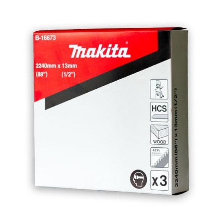 Набор полотен Makita B-16673 для ленточной пилы купить в Когалыме