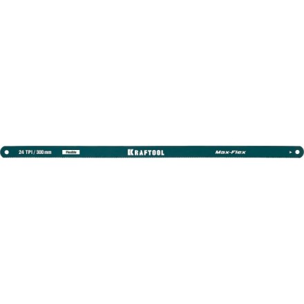 Полотно гибкое Max Flex, KRAFTOOL 15941-24-S10, безопасное, с волнообразной разводкой, 24 TPI, 10шт, 300мм 15941-24-S10 купить в Когалыме