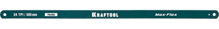 Полотно гибкое Max Flex, KRAFTOOL 15941-24-S10, безопасное, с волнообразной разводкой, 24 TPI, 10шт, 300мм 15941-24-S10 купить в Когалыме