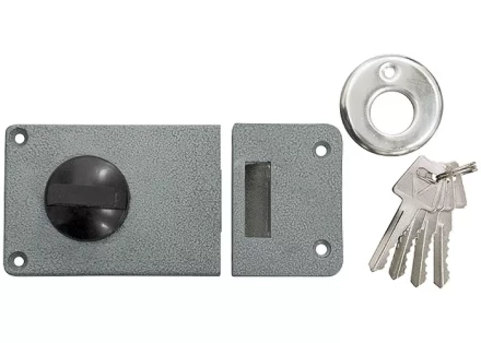 Замок накладной ЗВ-6 цилиндровый СИБРТЕХ 91672 купить в Когалыме