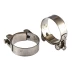 Хомуты металлические силовые 56-59 мм ширина 22 мм шарнирный W4 2 шт Сибртех 475433 купить в Когалыме