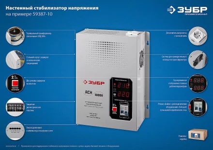 Стабилизаторы напряжения навесные серия ПРОФЕССИОНАЛ купить в Когалыме