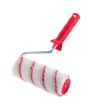 Валик &quot;Эмали&quot;  180 мм ворс 12 мм D 48 мм D ручки 8 мм полиамид полиакрил Сибртех 80170 купить в Когалыме