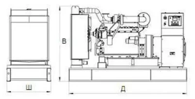 Дизельная электростанция Исток АД16С-Т400-РМ12 купить в Когалыме