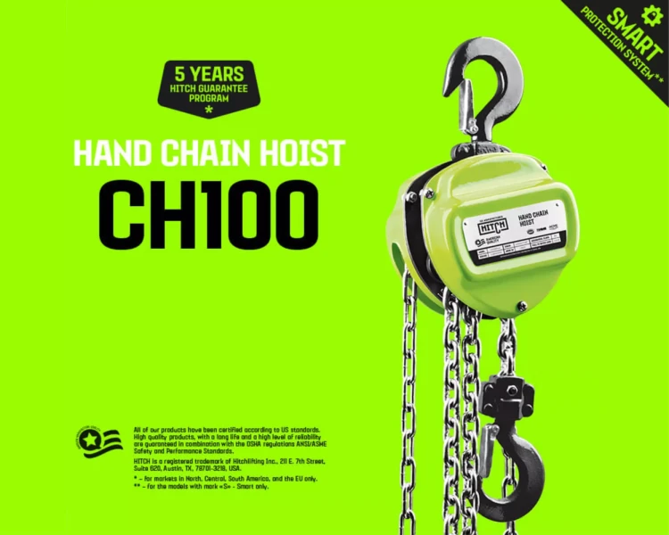 Таль ручная цепная HITCH CH100, 3 т, 12 м купить в Когалыме