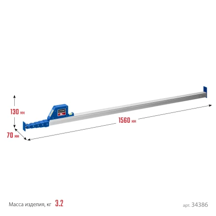 ЗУБР 8 м, телескопическая линейка, Профессионал (34386) купить в Когалыме