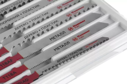 Пилки для лобзика HAMMER JG WD-PL-MT набор No5 (10шт.) купить в Когалыме