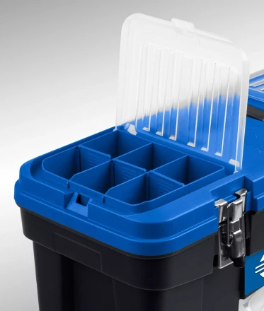 ЗУБР ДЕСНА-20, 508 x 256 x 225 мм, (20), Пластиковый ящик для инструментов (38181-20) купить в Когалыме