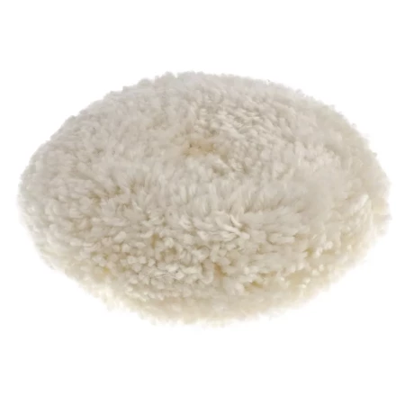 Насадка полировальная "под липучку" 125 мм плетеная шерстяная нить MATRIX 75957 купить в Когалыме