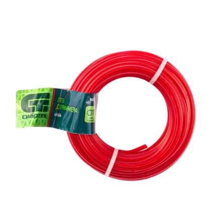 Леска для триммера семь граней, 3.0 мм х 10 м, Россия Сибртех 961835 купить в Когалыме