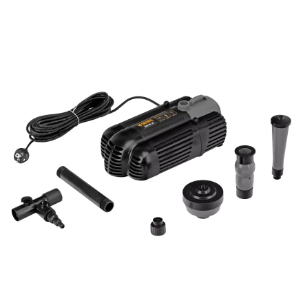 Насос фонтанный FNP90-39, 92 Вт, подъем 3,9 м, 3200 л/ч, колокольчик/каскад/гейзер Denzel 99033 купить в Когалыме