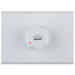 Диммер СВЕТОЗАР "ЭФФЕКТ" без вставки и рамки, цвет белый, 60-500Вт SV-54442-W