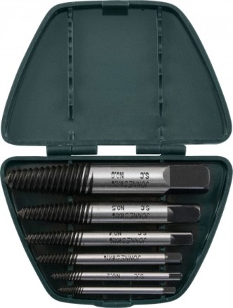 Комплект экстракторов съемник шпилек 1/8&quot;- 3/4&quot; 6 предметов  AG 010048  Jonnesway 47023 купить в Когалыме