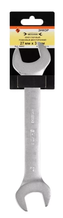Ключ гаечный рожковый двусторонний 27х30 Энкор 26043 купить в Когалыме