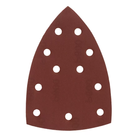 Треугольник абразивный на ворc. подложке под "липучку", перф., P 600, 150х150х100 мм, 5 шт. Denzel 738697 купить в Когалыме