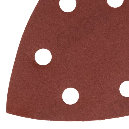 Треугольник абразивный на ворc. подложке под "липучку", перф., P 600, 150х150х100 мм, 5 шт. Denzel 738697 купить в Когалыме