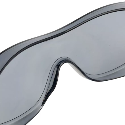 Очки защитные открытые Denzel 89203, поликарбонатные, увеличенная дымчатая линза, регулируемые дужки купить в Когалыме