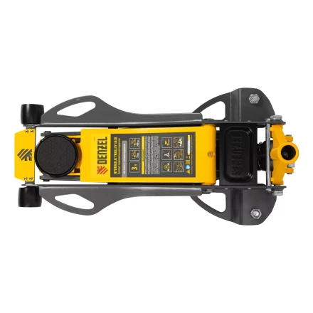 Домкрат гидравлический подкатной Denzel 51250, 3 т, 75-500 мм, быстрый подъем, низкий подхват, проф. купить в Когалыме